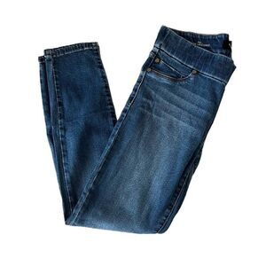 Liverpool Skinny Legging‎ Jeans Women's 6 Dark Wash Denim Pull-On Stretch Retro